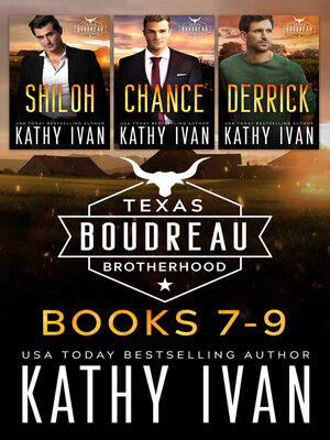 cover image of Texas Boudreau Brotherhood Books 7-9